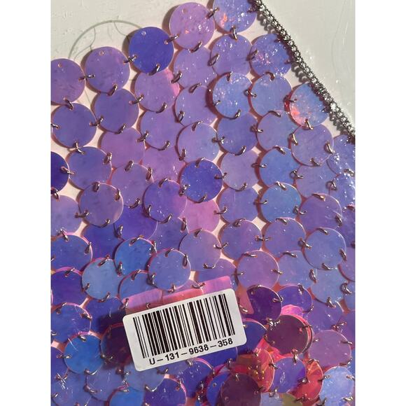 Festival, pink and blue reflective body jewelry NWT - Picture 5 of 5